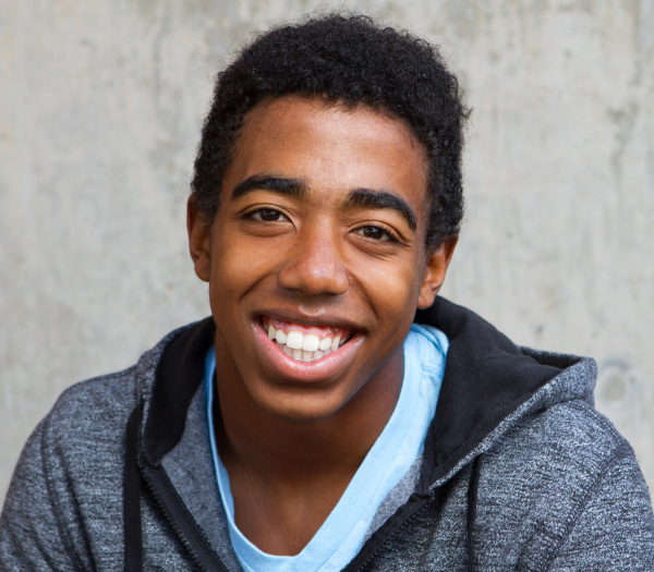 Adolescent - African American Teenage Student