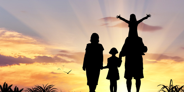 Adoption & Infertility - Family Silhouette